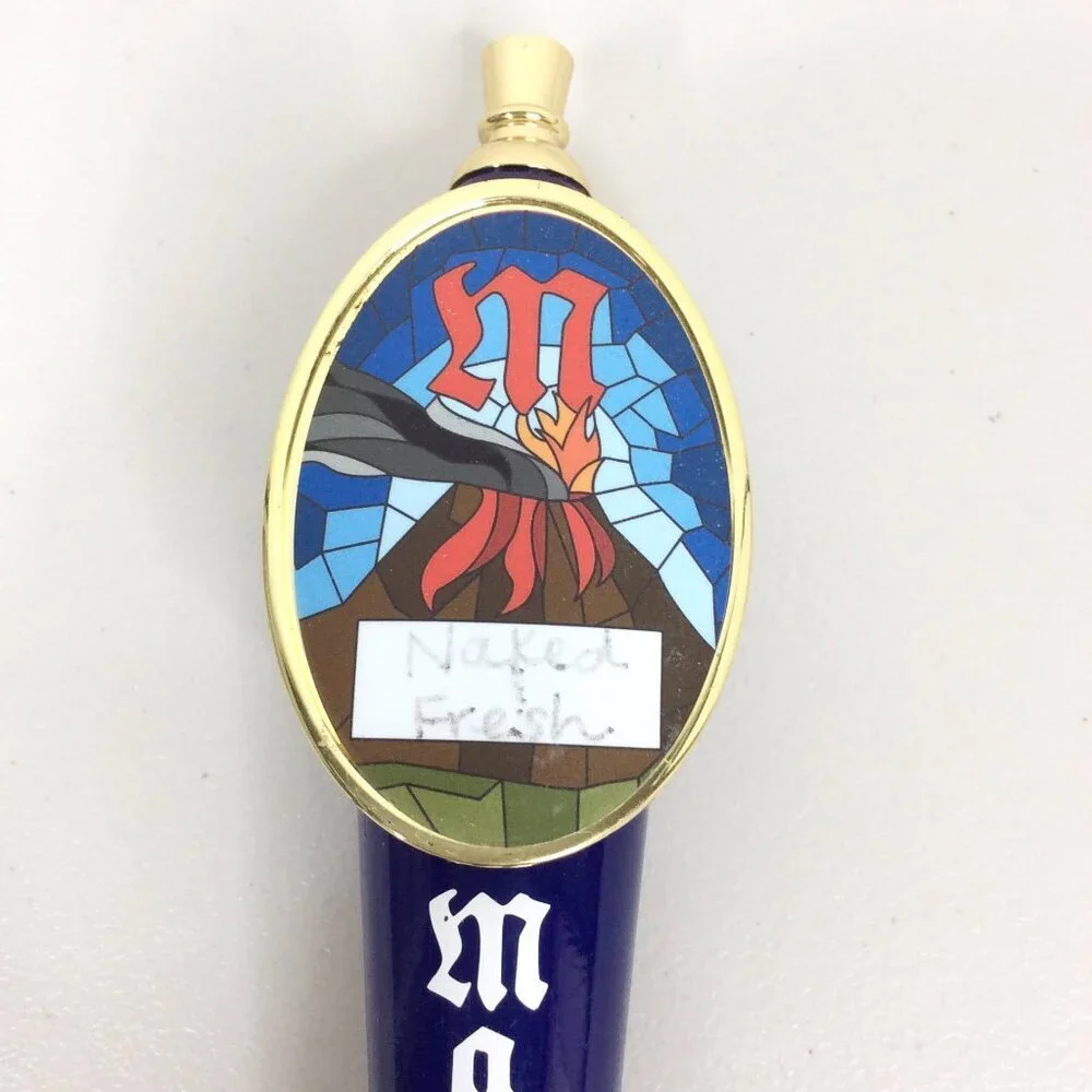 Mazama Brewing Naked Fresh Tap Handle Hillsboro‎ Oregon Craft Beer Pull